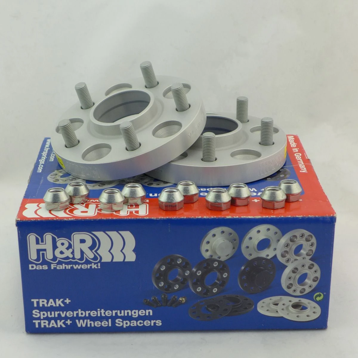 Honda H&R Spurverbreiterung 40mm Silber Für CR-V Typ RE5, RE6, RE7