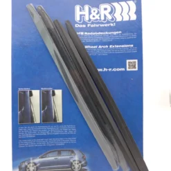 Honda H&R Radabdeckung Kotflügelverbreiterung Radlaufleiste 7mm Schwarz 4 Stk. FIT25