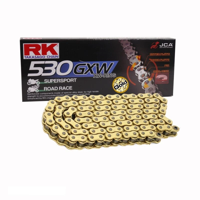 Kettensatz Geeignet Für Honda CBR 1000 F 96-99 Kette RK GB 530 GXW 114 Offen GOLD 17/41 - Image 4
