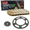 Kettensatz Geeignet Für Honda CR 250 R 94-95 Kette RK GB 520 XSO 114 Offen GOLD 13/49
