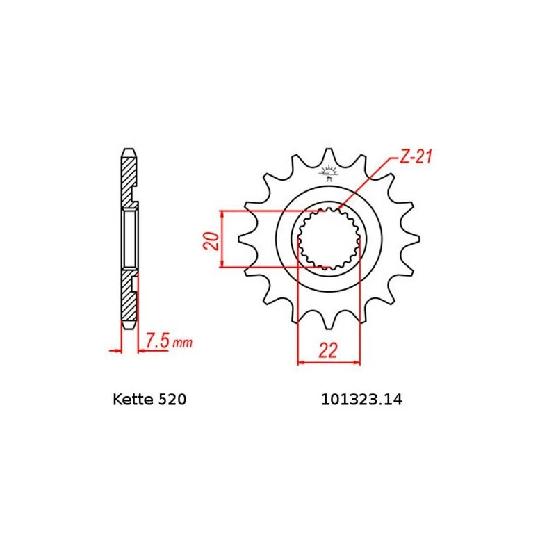 Kettensatz Geeignet Für Honda CRF 250 X 04-17 Kette RK GB 520 XSO 116 Offen GOLD 14/53 - Image 2