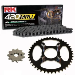 Kettensatz Geeignet Für Honda ST 50 Dax 88-00 Kette RK 420 MRU 88 Offen 14/40