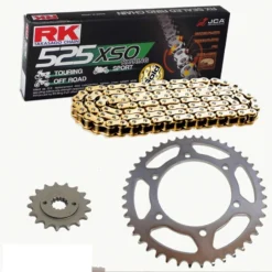 Kettensatz Geeignet Für Honda XL 650 V Transalp 00-06 Kette RK 525 XSO 118 Offen 15/48