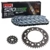 Kettensatz Geeignet Für Honda XR 250 R 88-89 Kette RK 520 XSO 108 Offen 13/48